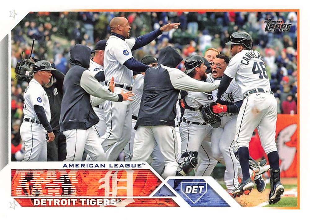 Detroit Tigers #555 Detroit Tigers | 2023 Topps