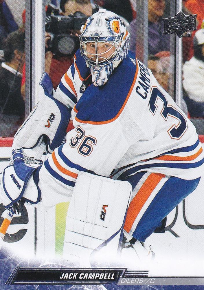 Jack Campbell #556 Edmonton Oilers | 2022-23 Upper Deck