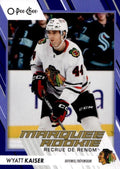 Wyatt Kaiser #556 Chicago Blackhawks | 2023-24 O-Pee-Chee Blue Border