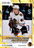 Wyatt Kaiser #556 Chicago Blackhawks | 2023-24 O-Pee-Chee Yellow Border