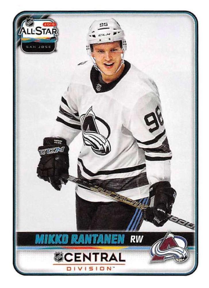 Mikko Rantanen #557 Colorado Avalanche | 2019-20 Topps NHL Sticker Collection