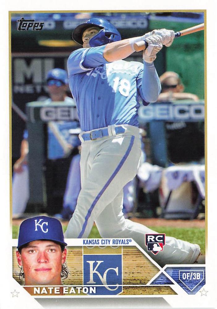 Nate Eaton #557 Kansas City Royals | 2023 Topps