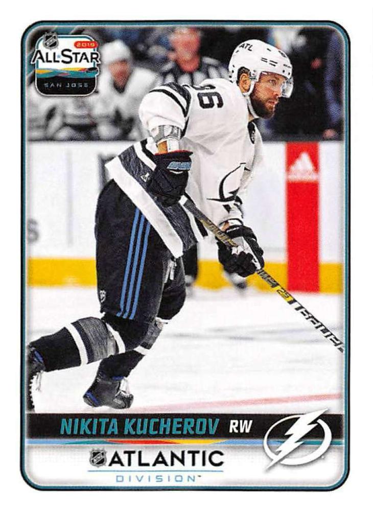 Nikita Kucherov #559 Tampa Bay Lightning | 2019-20 Topps NHL Sticker Collection
