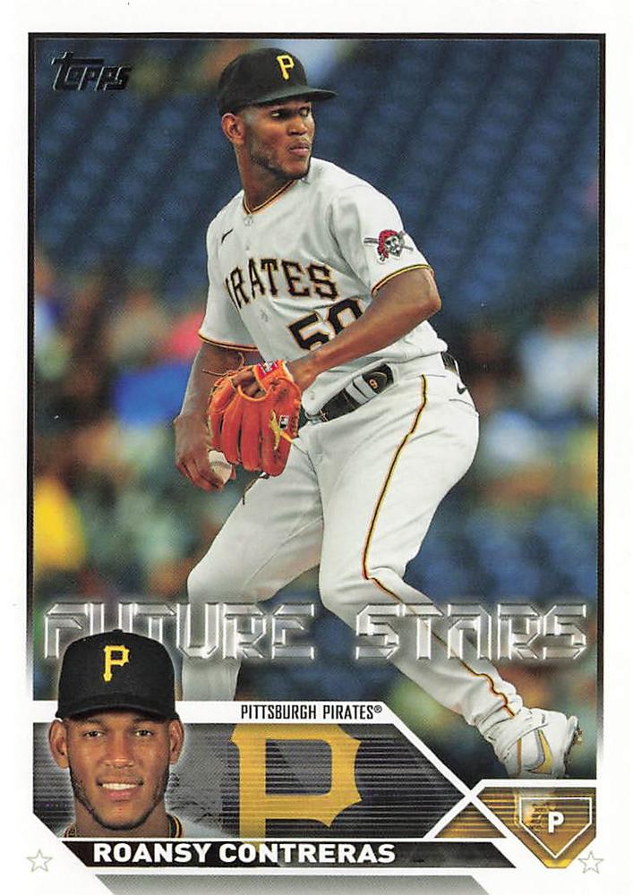 Roansy Contreras #559 Pittsburgh Pirates | 2023 Topps