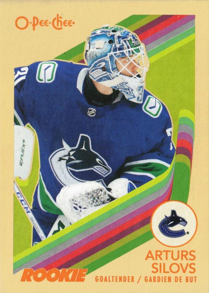 Arturs Silovs #559 Vancouver Canucks | 2023-24 O-Pee-Chee Retro