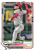 Luis Castillo #55 Cincinnati Reds | 2021 Bowman