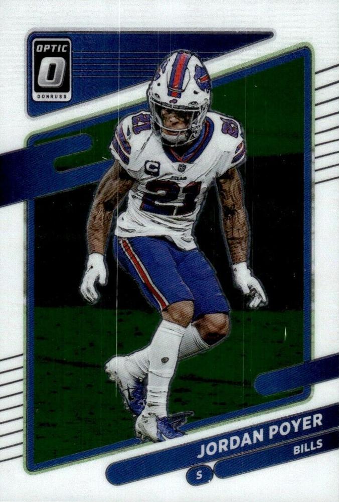 Jordan Poyer #55 Buffalo Bills | 2021 Donruss Optic | NFL Football