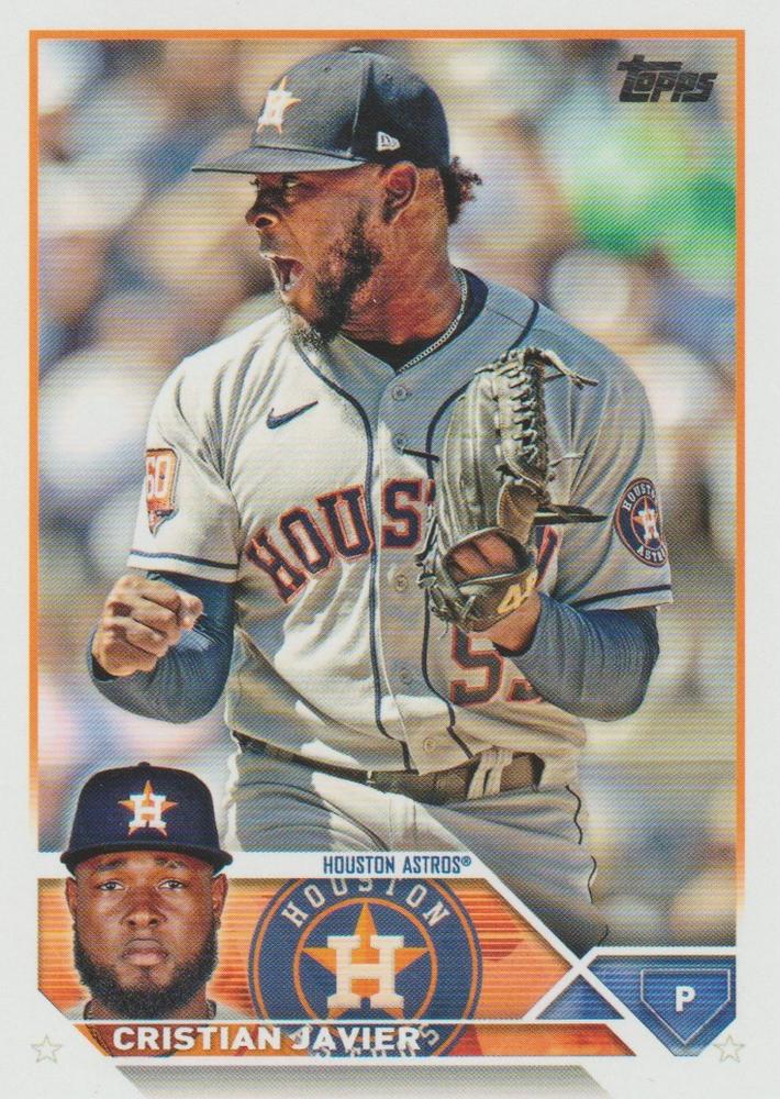 Cristian Javier #55 Houston Astros | 2023 Topps