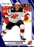 Dawson Mercer #55 New Jersey Devils | 2023-24 O-Pee-Chee Blue Border