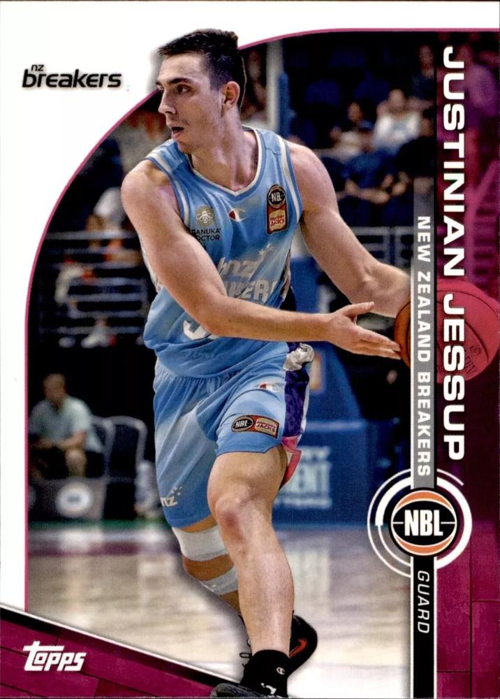Justinian Jessup #55 New Zealand Breakers | 2023-24 Topps NBL