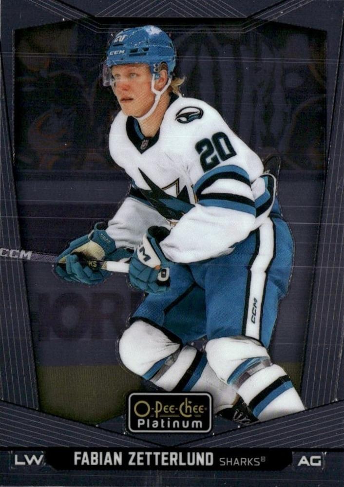Fabian Zetterlund #55 San Jose Sharks | 2024-25 O-Pee-Chee Platinum