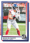 Micah McFadden #55 New York Giants | 2025 Donruss | NFL Football