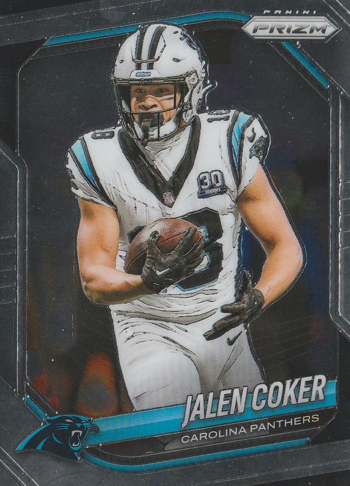 Jalen Coker #55 Carolina Panthers | 2025 Panini Prizm | NFL Football