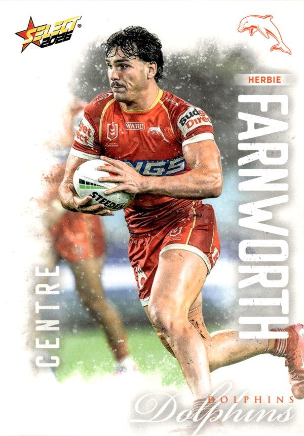 Herbie Farnworth #55 Dolphins | 2026 Select NRL League Heroes