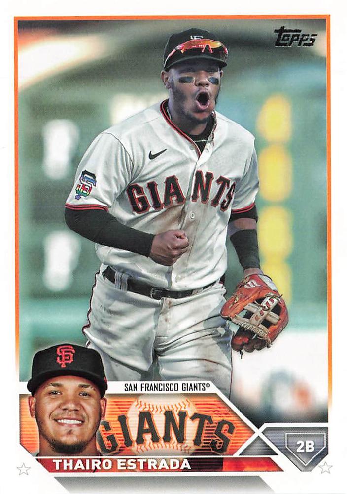 Thairo Estrada #560 San Francisco Giants | 2023 Topps