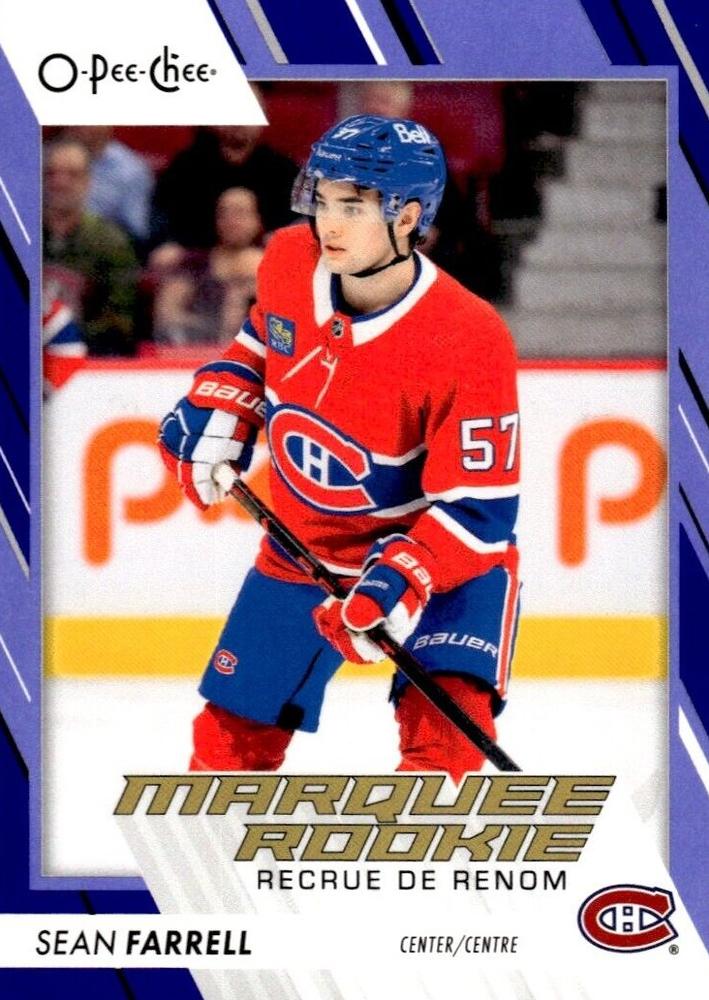 Sean Farrell #560 Montreal Canadiens | 2023-24 O-Pee-Chee Blue Border
