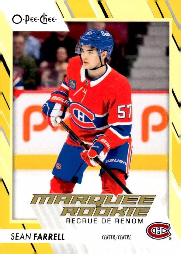 Sean Farrell #560 Montreal Canadiens | 2023-24 O-Pee-Chee Yellow Border