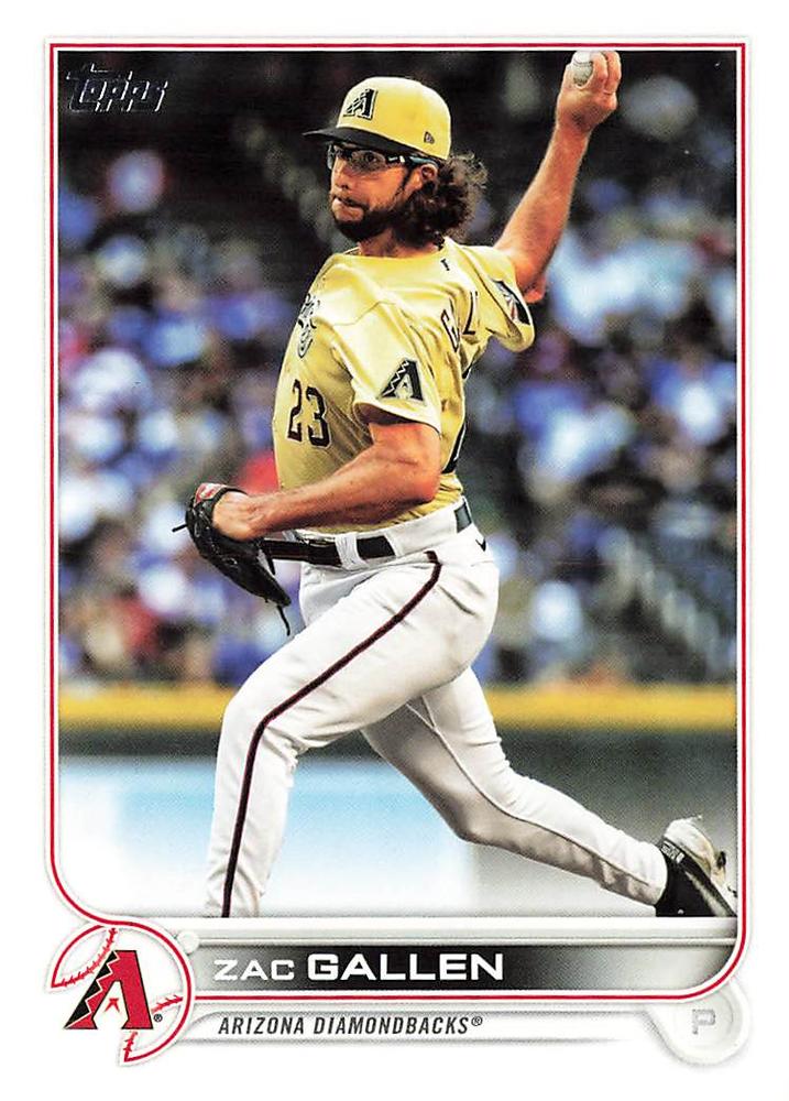 Zac Gallen #562 Arizona Diamondbacks | 2022 Topps