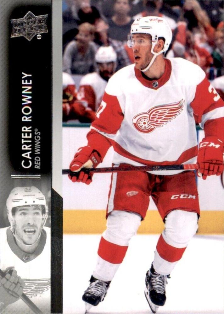 Carter Rowney #562 Detroit Red Wings | 2021-22 Upper Deck