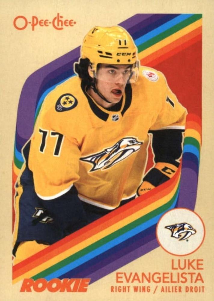 Luke Evangelista #562 Nashville Predators | 2023-24 O-Pee-Chee Retro