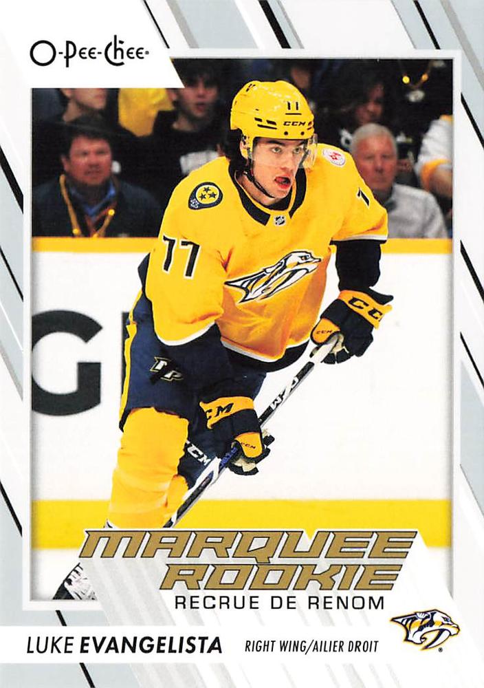 Luke Evangelista #562 Nashville Predators | 2023-24 O-Pee-Chee Hockey