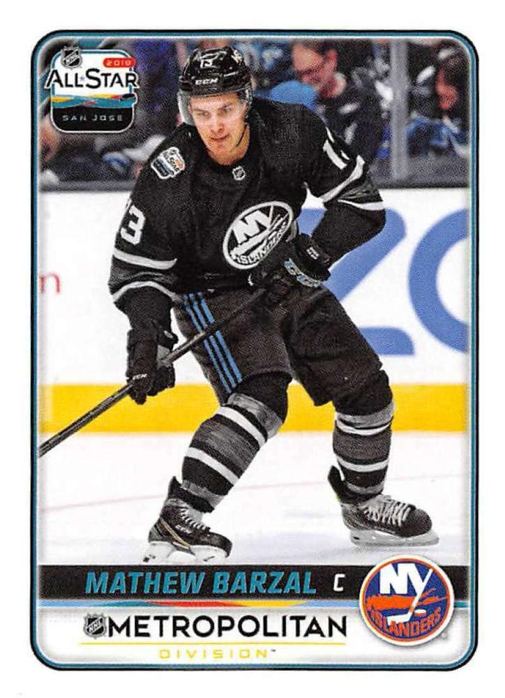 Mathew Barzal #563 New York Islanders | 2019-20 Topps NHL Sticker Collection