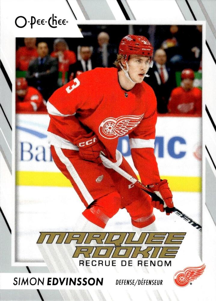 Simon Edvinsson #563 Detroit Red Wings | 2023-24 O-Pee-Chee Hockey