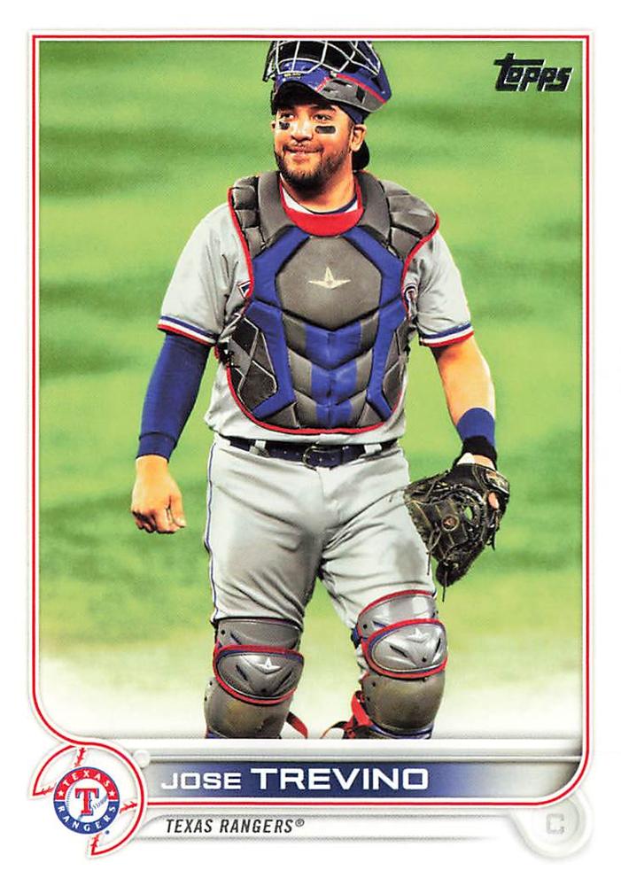 Jose Trevino #564 Texas Rangers | 2022 Topps
