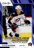 Hunter McKown #565 Columbus Blue Jackets | 2023-24 O-Pee-Chee Blue Border