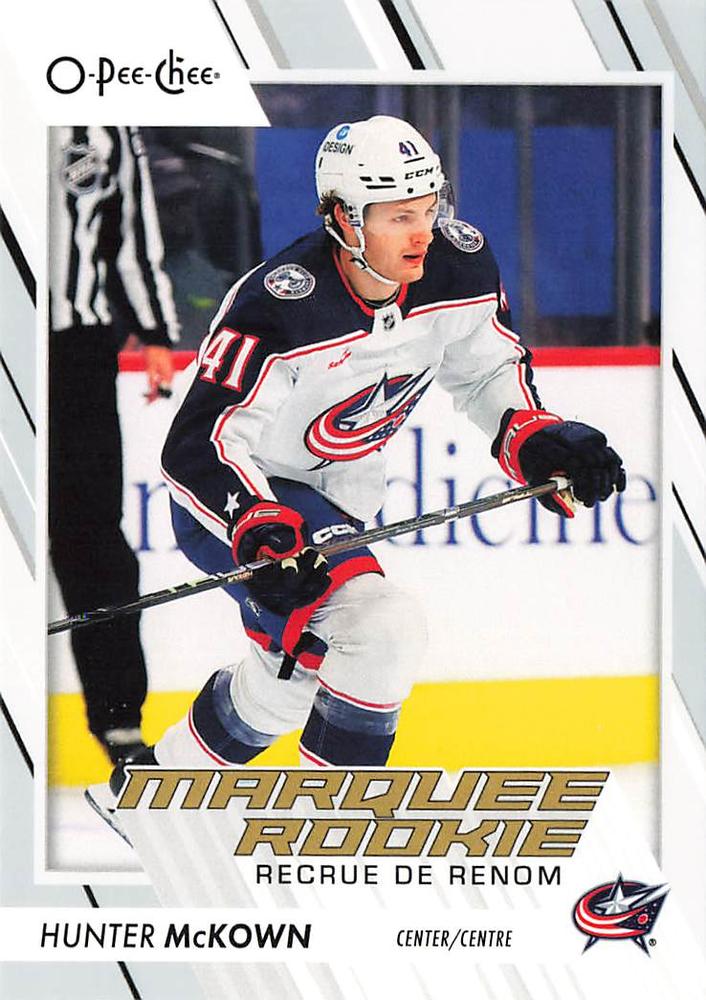 Hunter McKown #565 Columbus Blue Jackets | 2023-24 O-Pee-Chee Hockey