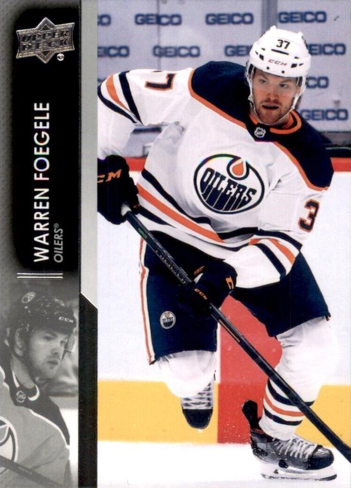 Warren Foegele #566 Edmonton Oilers | 2021-22 Upper Deck
