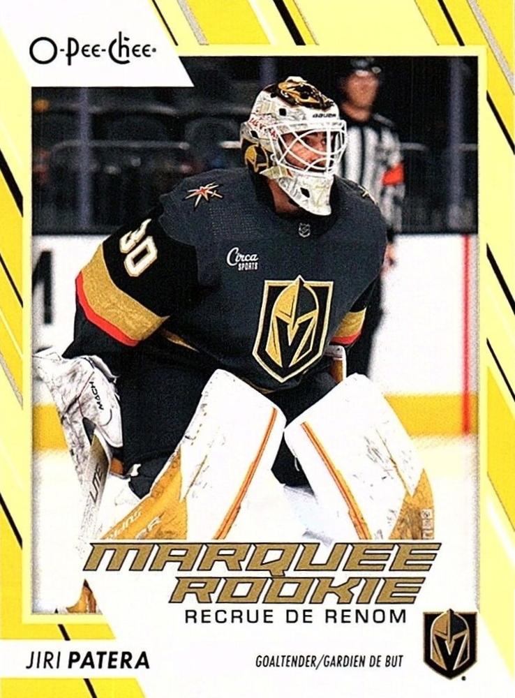 Jiri Patera #566 Vegas Golden Knights | 2023-24 O-Pee-Chee Yellow Border