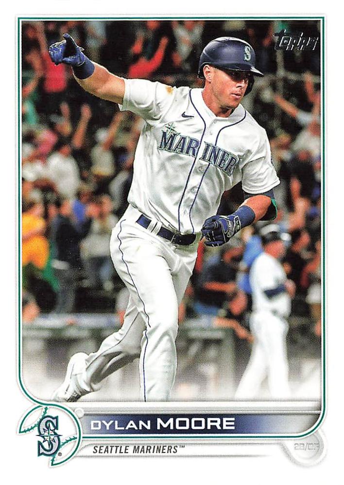 Dylan Moore #567 Seattle Mariners | 2022 Topps