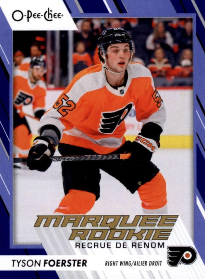 Tyson Foerster #567 Philadelphia Flyers | 2023-24 O-Pee-Chee Blue Border