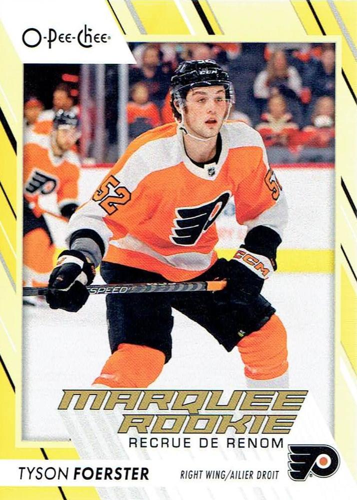 Tyson Foerster #567 Philadelphia Flyers | 2023-24 O-Pee-Chee Yellow Border