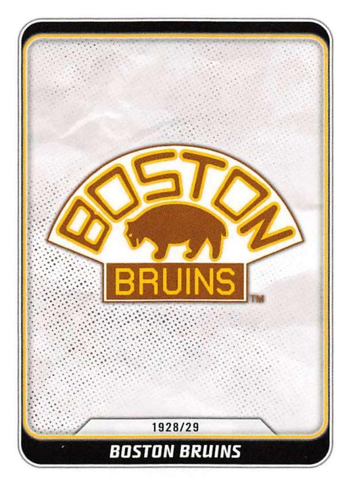 Boston Bruins Vintage Logo #569 | 2019-20 Topps NHL Sticker Collection