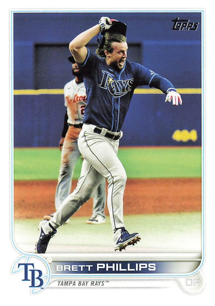 Brett Phillips #569 Tampa Bay Rays | 2022 Topps
