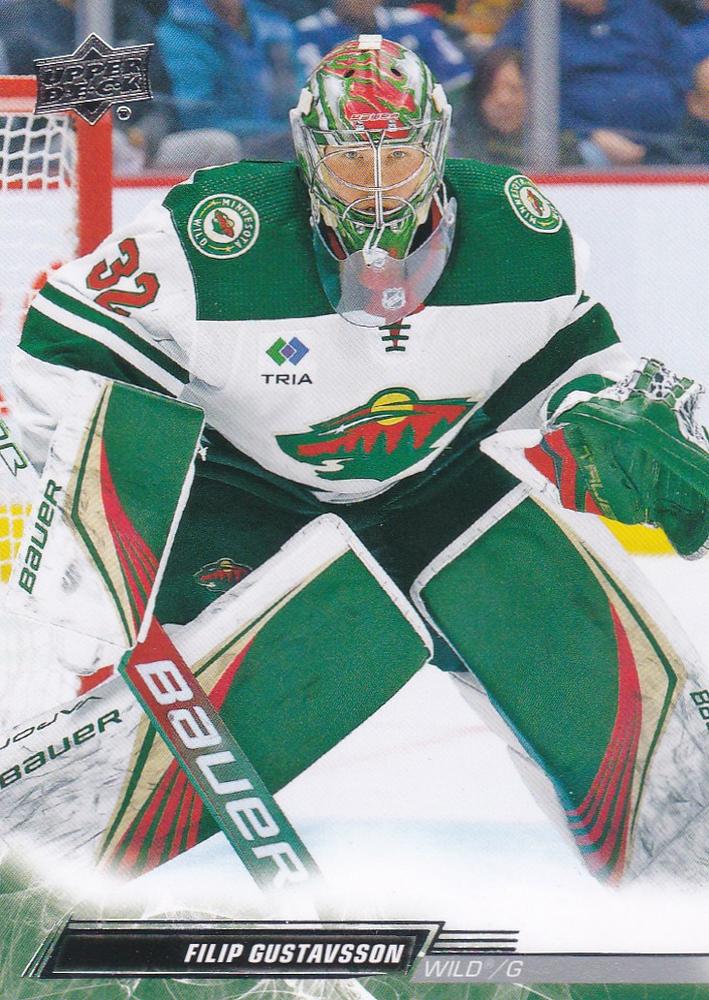 Filip Gustavsson #569 Minnesota Wild | 2022-23 Upper Deck