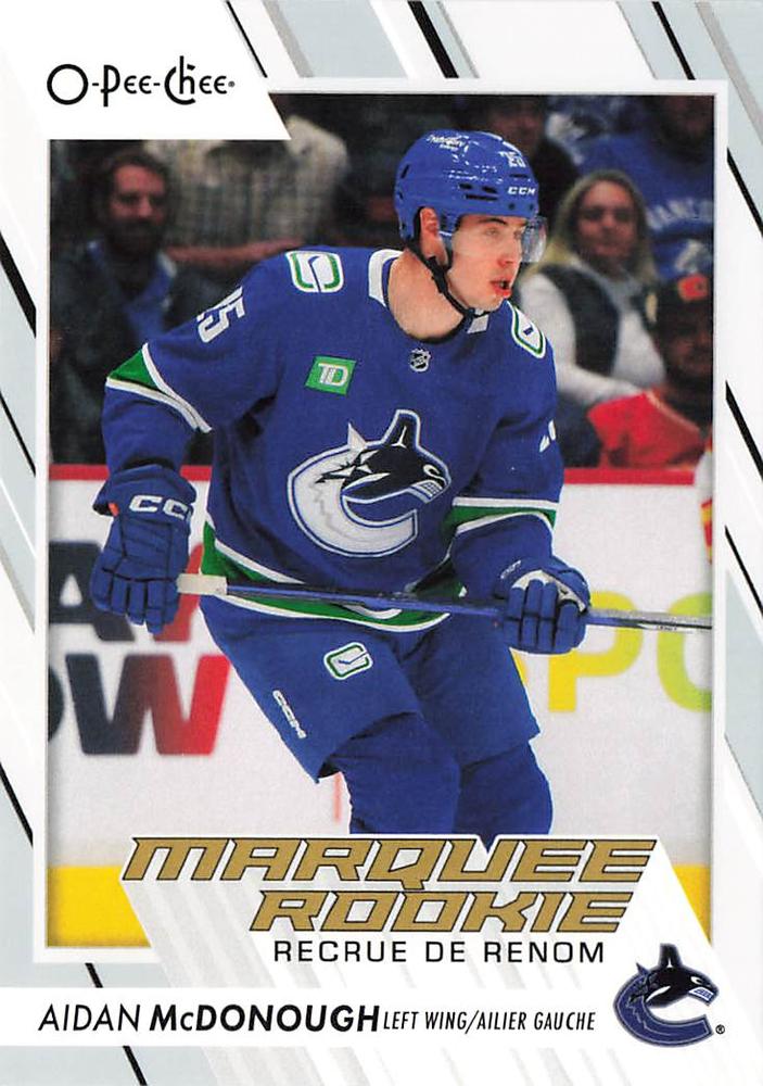 Aidan McDonough #569 Vancouver Canucks | 2023-24 O-Pee-Chee Hockey