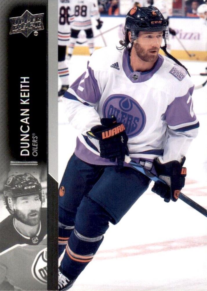Duncan Keith #569b Edmonton Oilers | 2021-22 Upper Deck