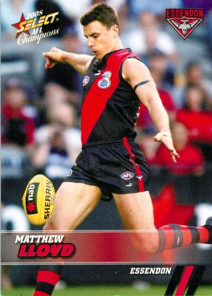Matthew Lloyd #56 Essendon Bombers | 2008 Select AFL Champions