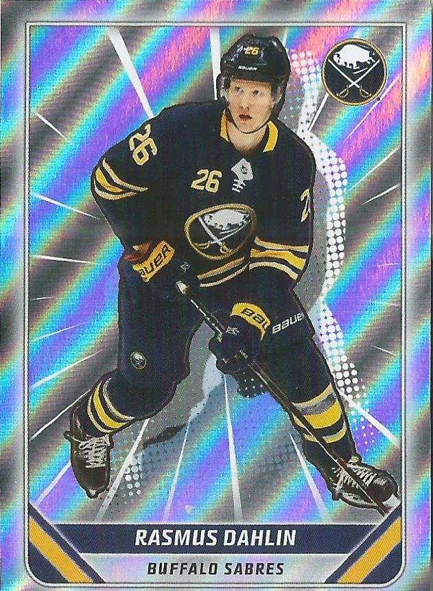 Rasmus Dahlin FOIL #56 Buffalo Sabres | 2019-20 Topps NHL Sticker Collection