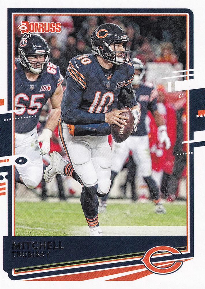 Mitchell Trubisky #56 Chicago Bears | 2020 Panini Donruss | NFL Football