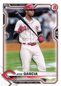 Jose Garcia #56 Cincinnati Reds | 2021 Bowman