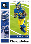 Cam Akers #56 Los Angeles Rams | 2020 Panini Chronicles |  | NFL Football