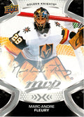 Marc-Andre Fleury #56 Vegas Golden Knights | 2021-22 Upper Deck MVP Silver Script