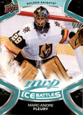 Marc-Andre Fleury #56 Vegas Golden Knights | 2021-22 Upper Deck MVP Ice Battles