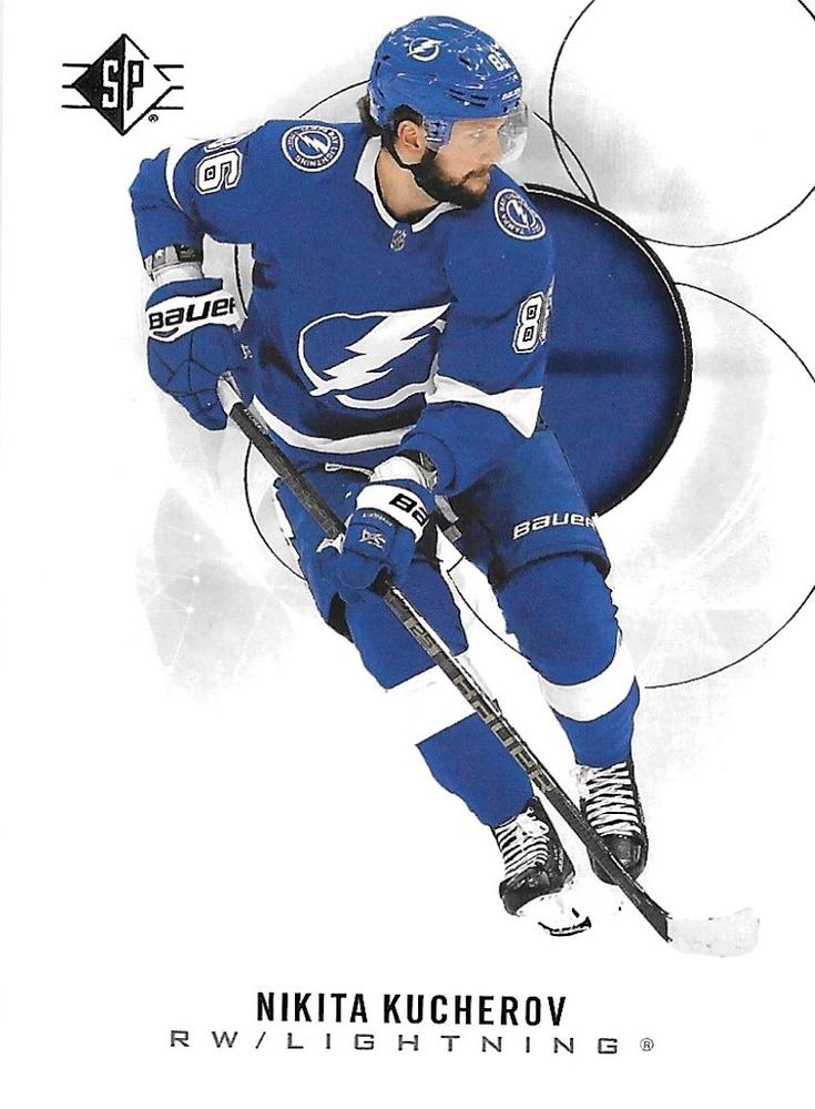 Nikita Kucherov #56 Tampa Bay Lightning | 2020-21 SP
