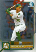 Cristian Pache #56 Oakland Athletics | 2022 Bowman Chrome