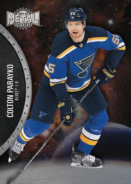 Colton Parayko #56 St. Louis Blues | 2021-22 SkyBox Metal Universe